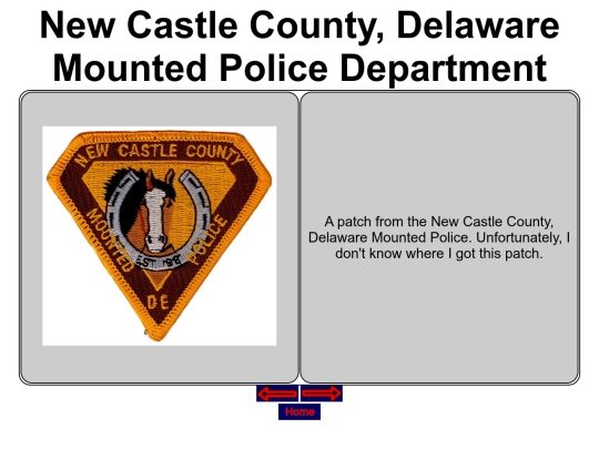 BigBluePatchBoard/NewCastleCountyDEMountedPolice screenshot