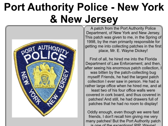 BigBluePatchBoard/PortAuthorityPolice_NYNJ screenshot