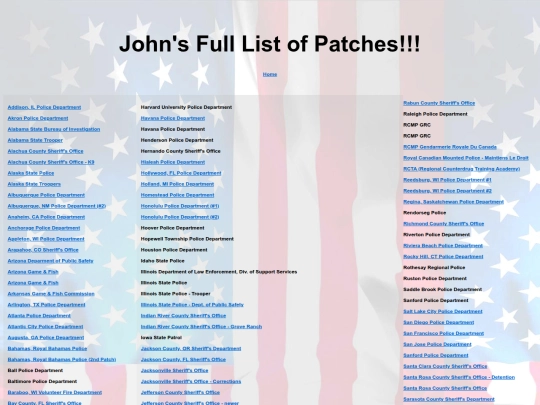FullListOfPatches screenshot