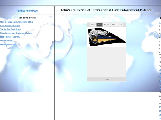 International screenshot