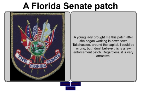 StateOfFloridaLEPatches/FloridaSenate screenshot