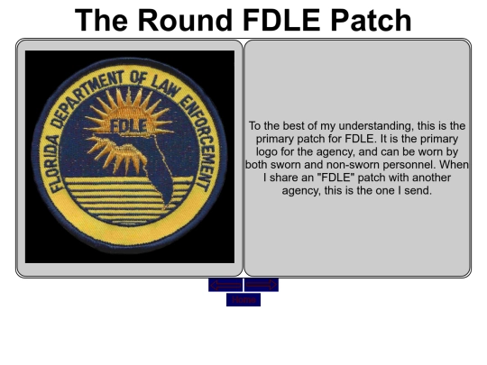 StateOfFloridaLEPatches/RoundFDLEPatch screenshot