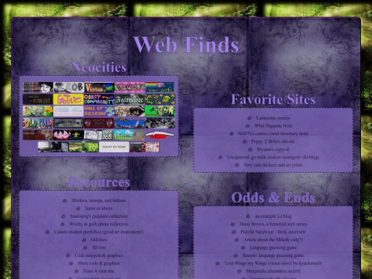 webfinds screenshot