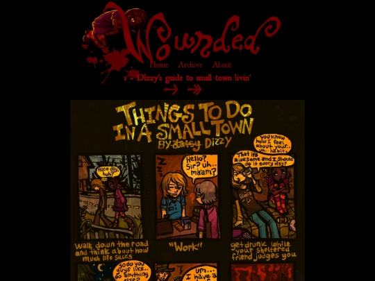 woundedcomic screenshot