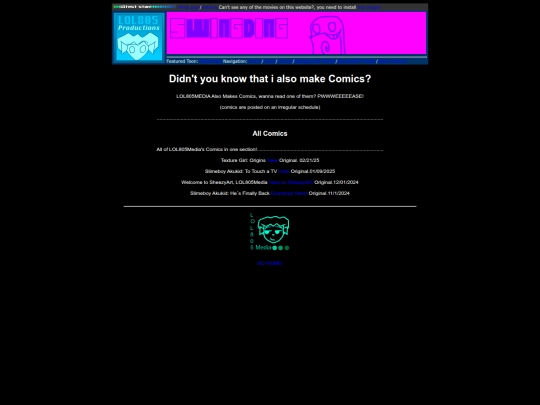 Comics screenshot