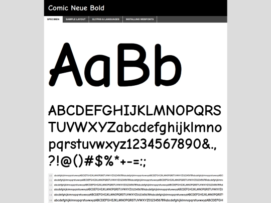 font_folder/webfontkit-20250409-200636/comicneue-bold-demo screenshot