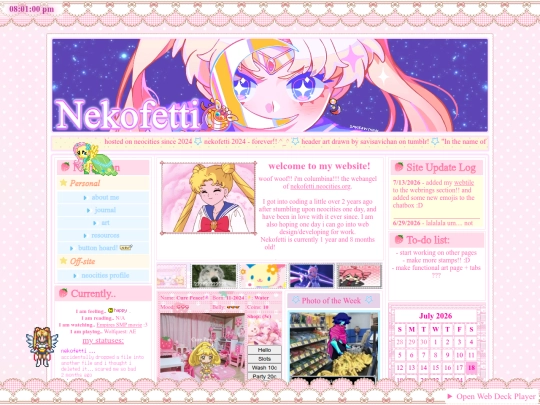 homepage screenshot