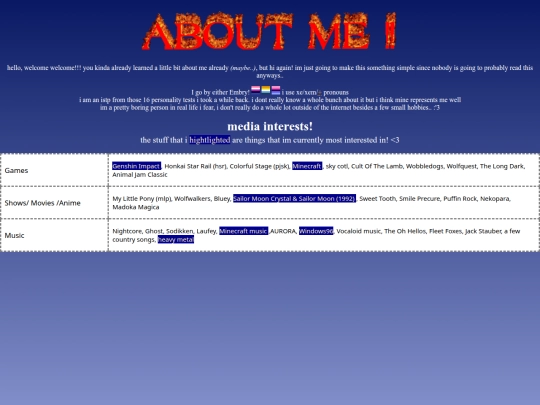 pages/aboutmepages/aboutme screenshot