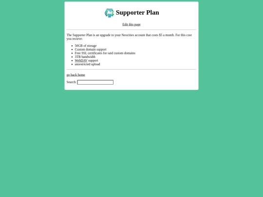 supporter screenshot