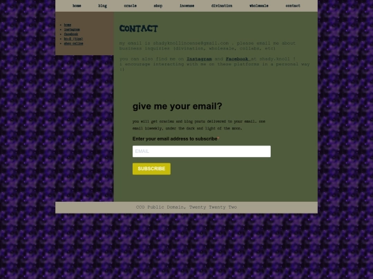 contact screenshot