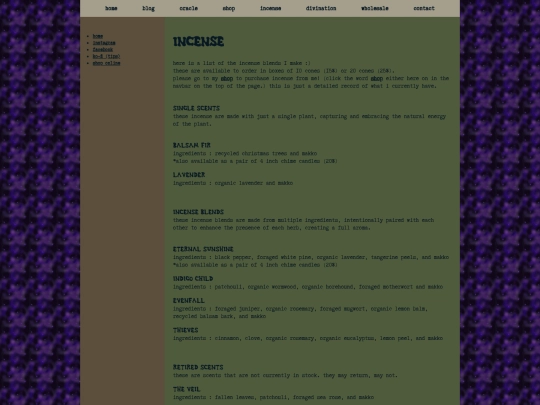 incense screenshot
