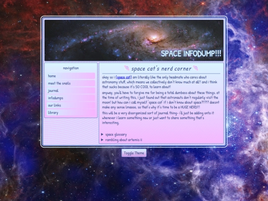 infodumps/space screenshot