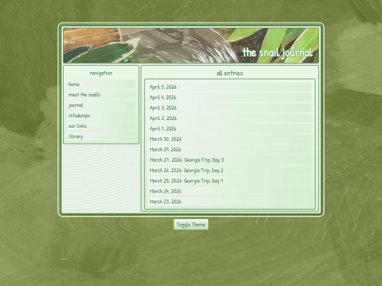 journal/archive screenshot