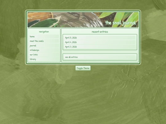 journal screenshot