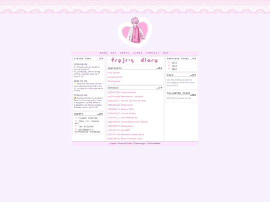 diary/2026 screenshot