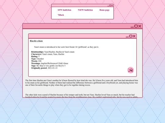 writing/SFW fanfic/sb69/musicunderthestreetlights/hachichan screenshot