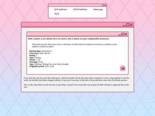 writing/SFW fanfic/sb69/musicunderthestreetlights/loveorroses screenshot