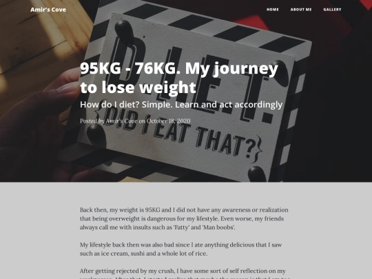 diet screenshot
