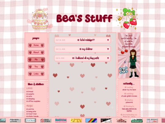 blog screenshot