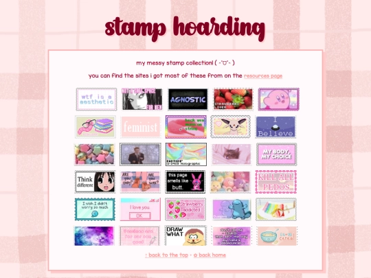 stamps screenshot
