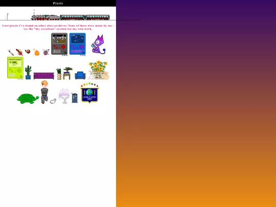 content/pixels screenshot