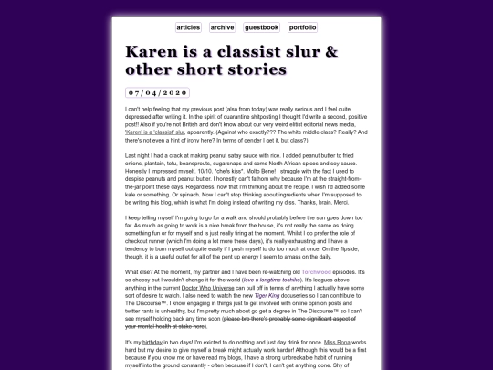 f/z/posts/2020-04-07-Karen-is-a-classist-slur-and-other-short-stories screenshot