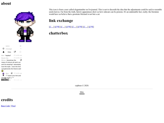 footer screenshot