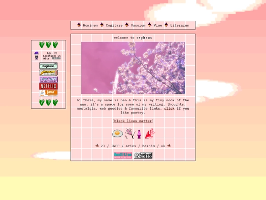 homepink screenshot