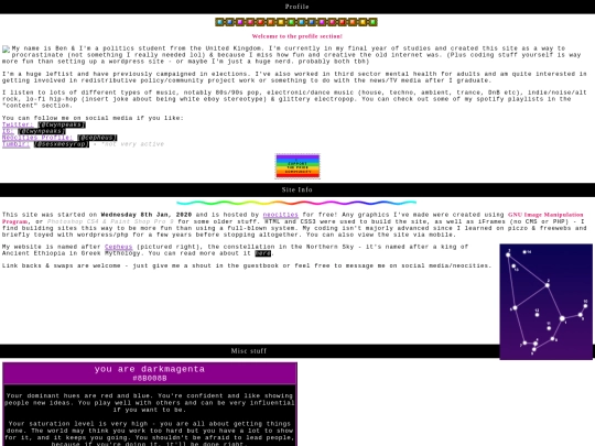 profile screenshot