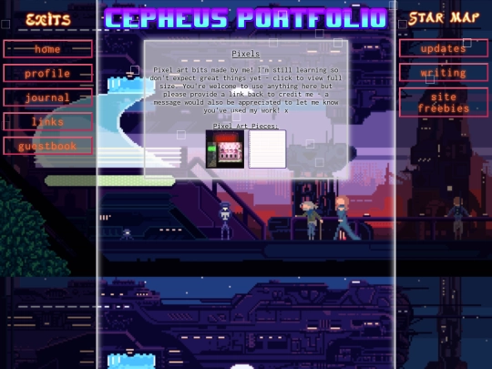 vessel/planets/mypixels screenshot