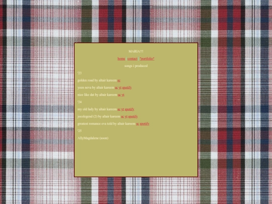 portfolio screenshot