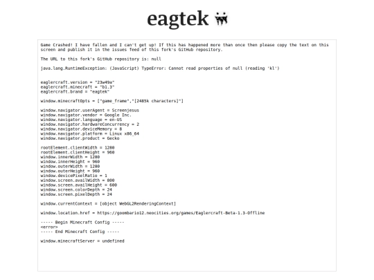 games/Eaglercraft-Beta-1.3-Offline screenshot