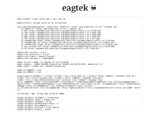 games/EaglercraftZ_1.11.2 screenshot