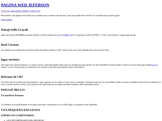 index screenshot