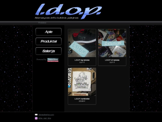 parduotuve screenshot
