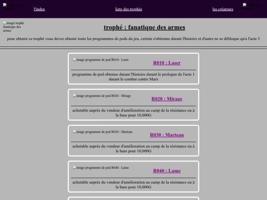 succes_fanatique_des_armes screenshot
