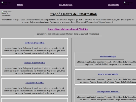 succes_maitre_de_l'information screenshot