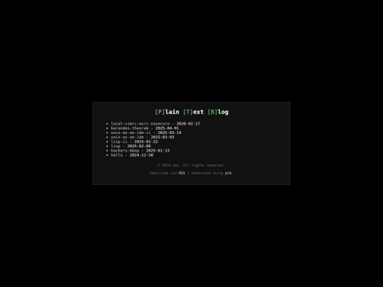 index screenshot