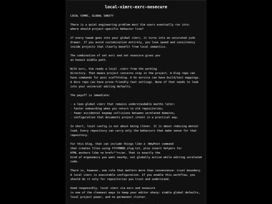 local-vimrc-exrc-nosecure screenshot