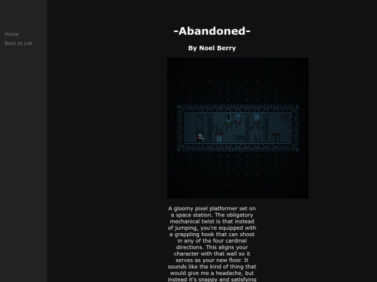 games/abandoned screenshot