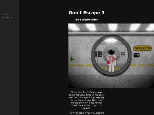 games/dont-escape-3 screenshot