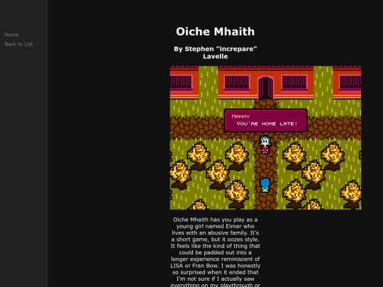 games/oiche-mhaith screenshot