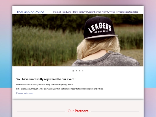 eventconfirmation screenshot