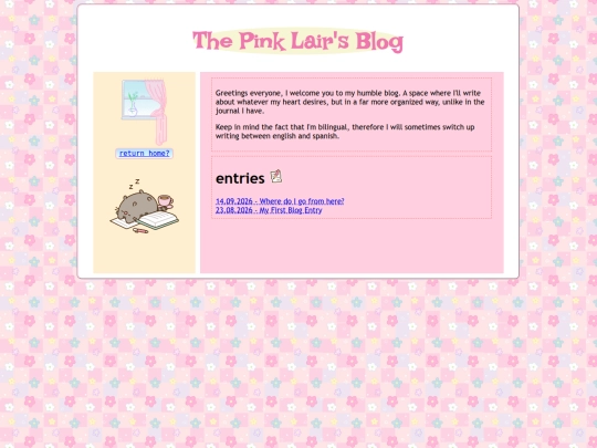 blog screenshot