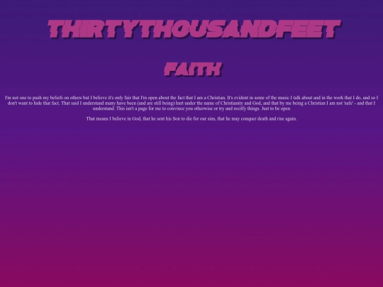 faith screenshot