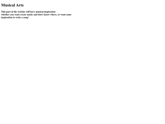 musical_arts screenshot