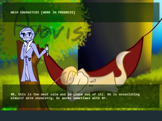 Characters screenshot
