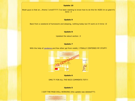 blog screenshot