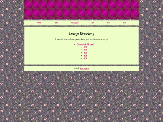fom/lineage screenshot