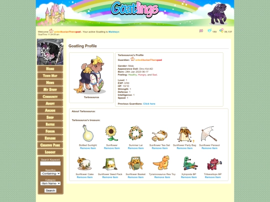 goatlings/Tarbosaurus screenshot